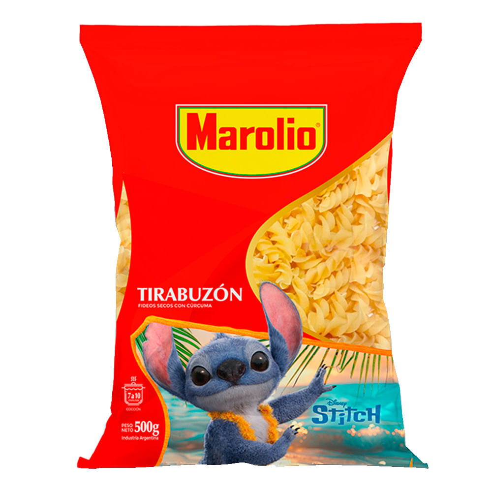 Fideos Marolio Tirabuzón 500 G - imagen del producto