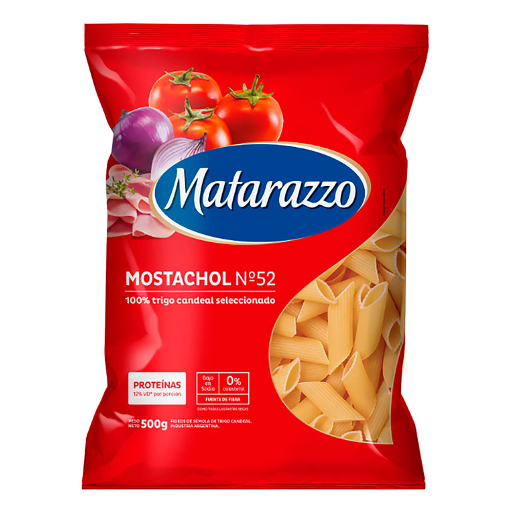 Fideos Mostachol N°52 500 Grs Matarazzo - imagen del producto