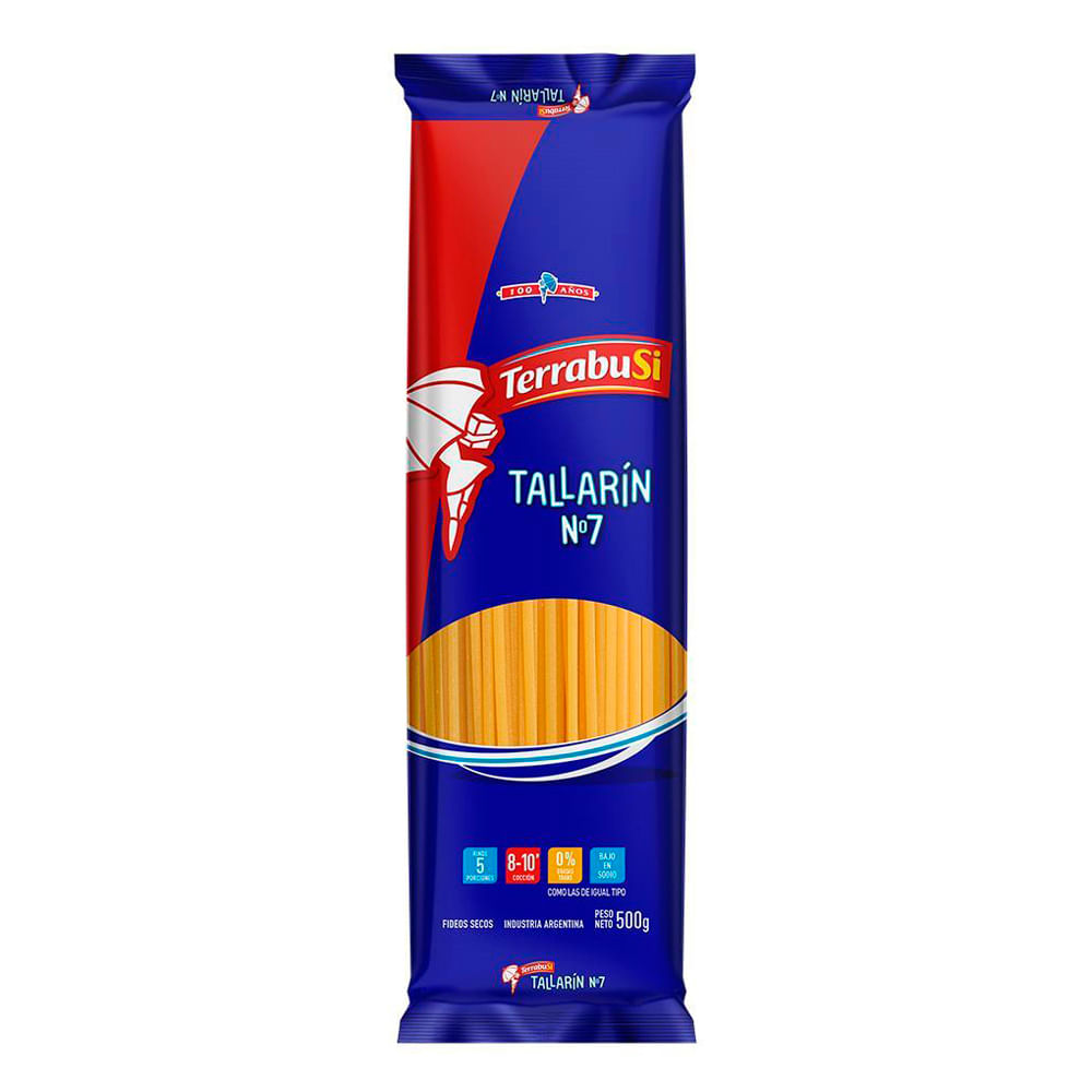 Fideos Tallarín N°7 500 Grs Terrabusi - imagen del producto