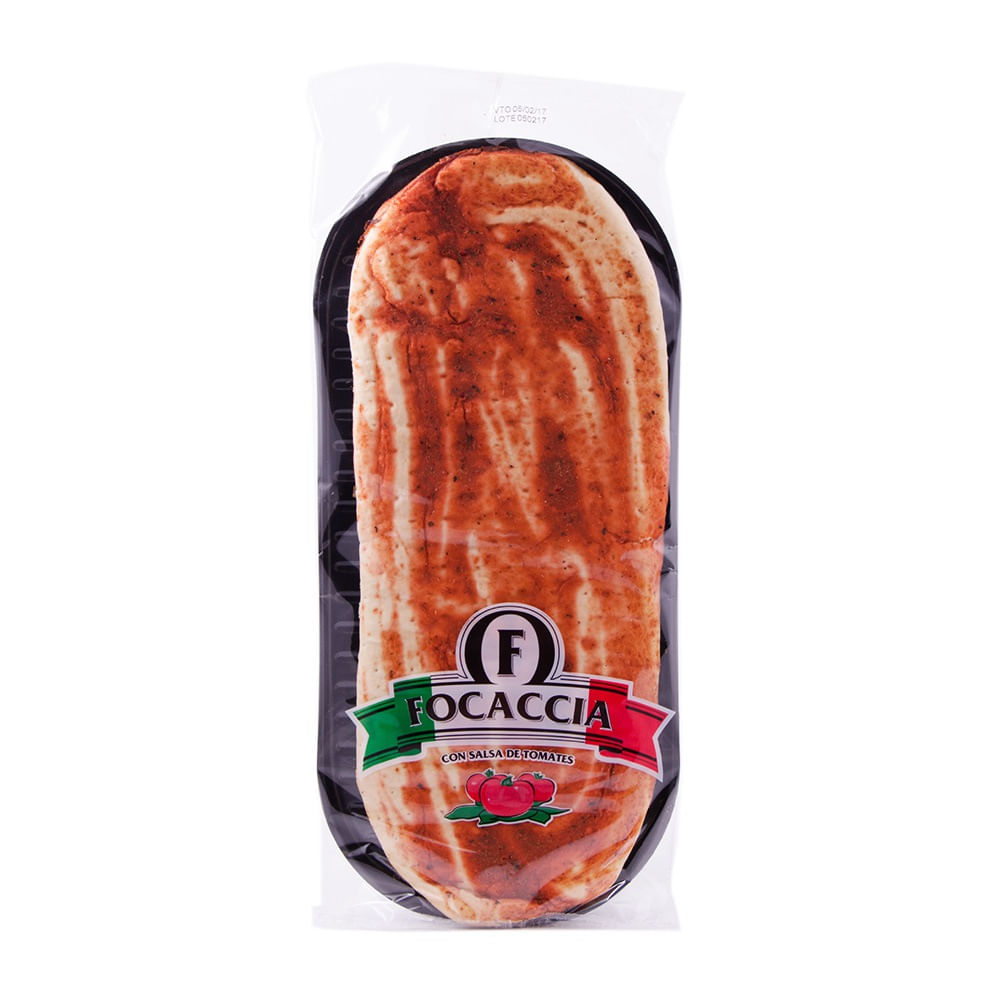 Focaccia Con Salsa De Tomate 250 G - imagen del producto