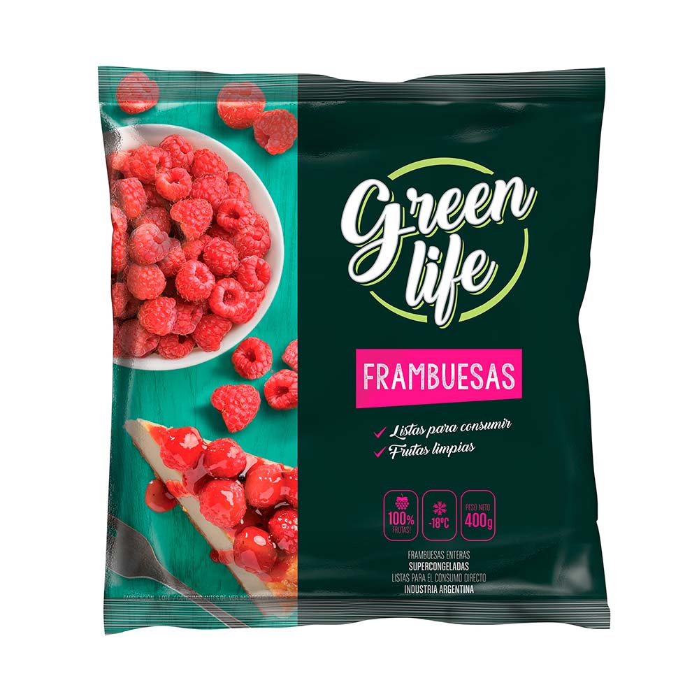 Frambuesas Congeladas 400 Grs - imagen del producto
