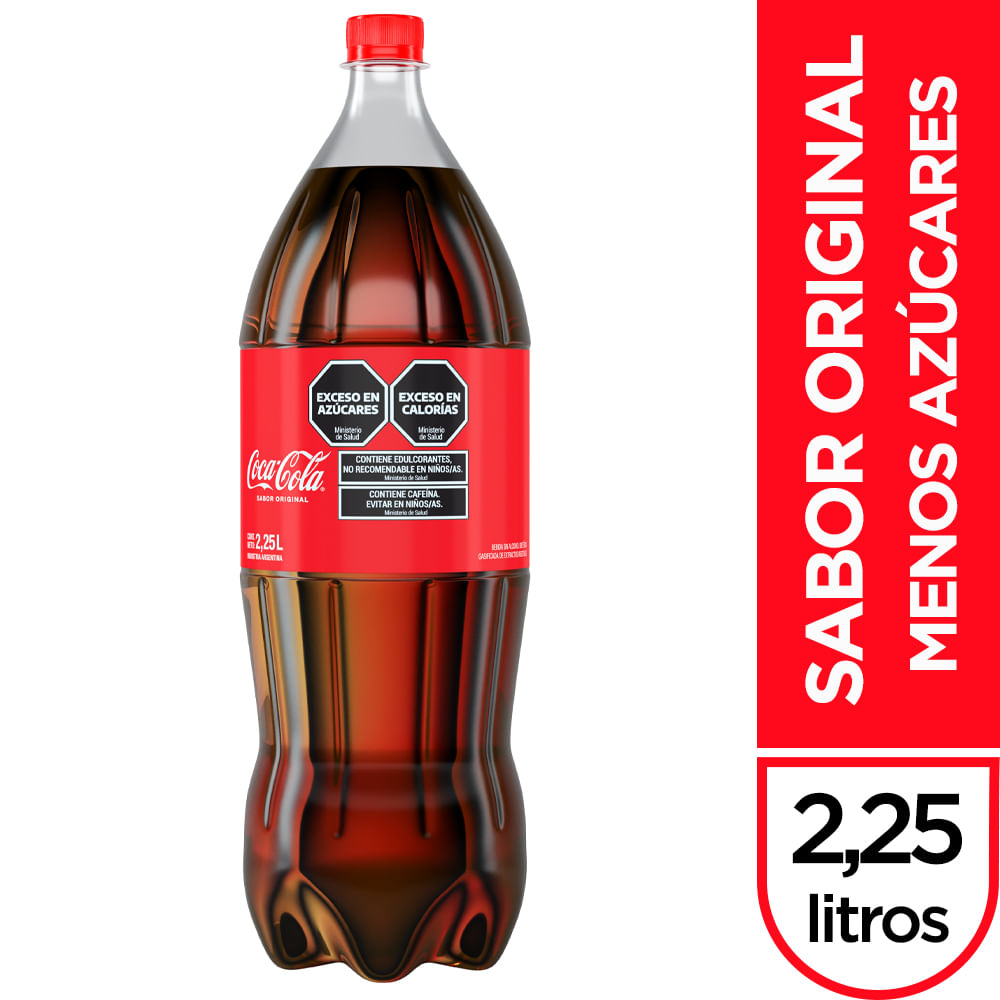 Gaseosa Cola Sabor Original 2.25 Lts Coca Cola - imagen del producto