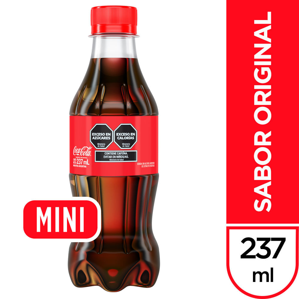 Gaseosa Cola Sabor Original 237 Ml Coca Cola - imagen del producto