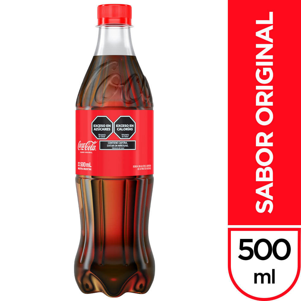 Gaseosa Coca-Cola Sabor Original 500 Ml. - imagen del producto