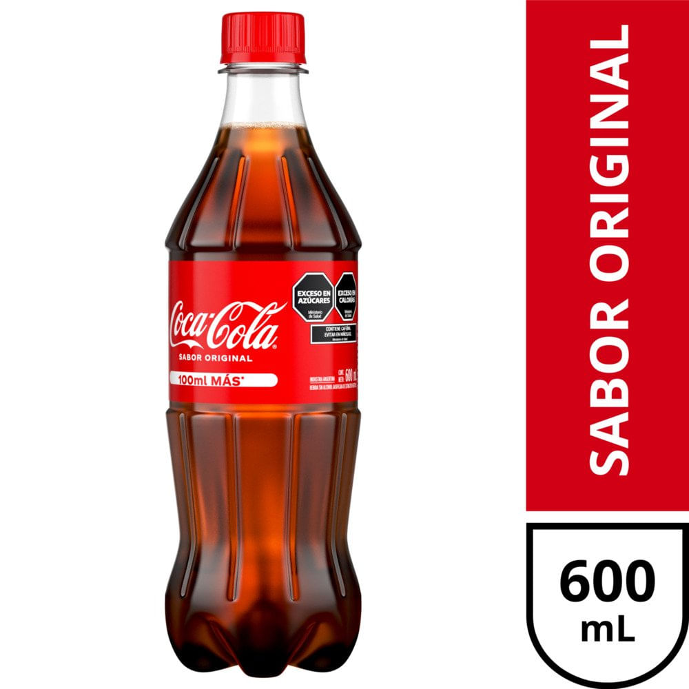 Gaseosa Sabor Original 600 Ml Coca-cola - imagen del producto