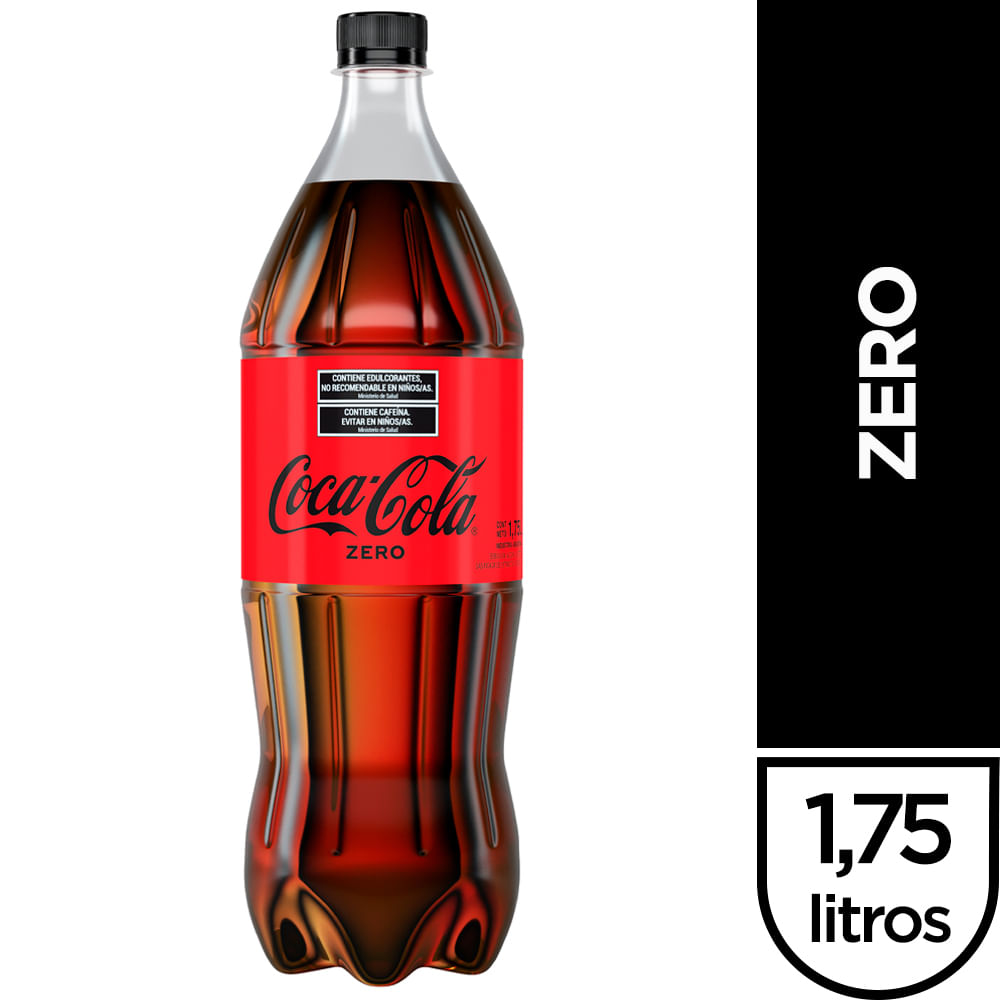 Gaseosa Cola Sin Azúcar 1.75 Lts Coca Cola - imagen del producto