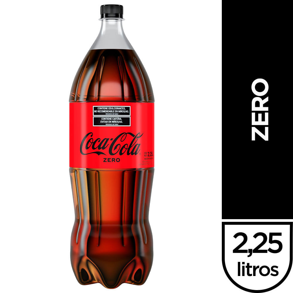 Gaseosa Cola Zero 2,25 Lts Coca Cola - imagen del producto