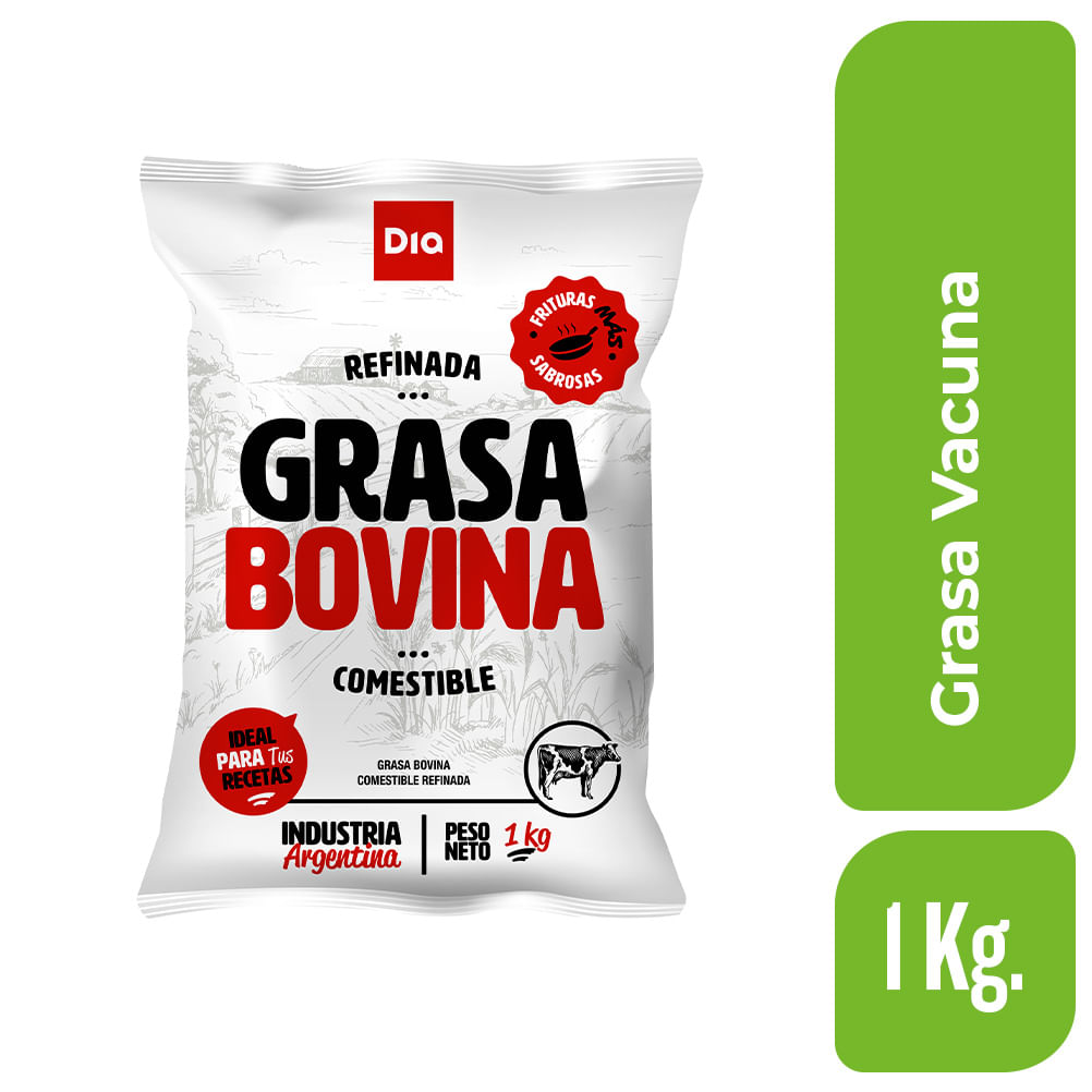 Grasa Vacuna Dia 1 Kg. - imagen del producto
