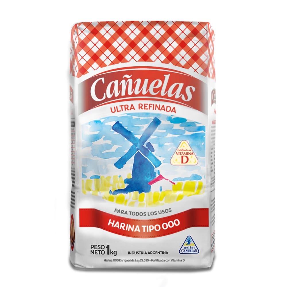 Harina Cañuelas 000 1kg - imagen del producto