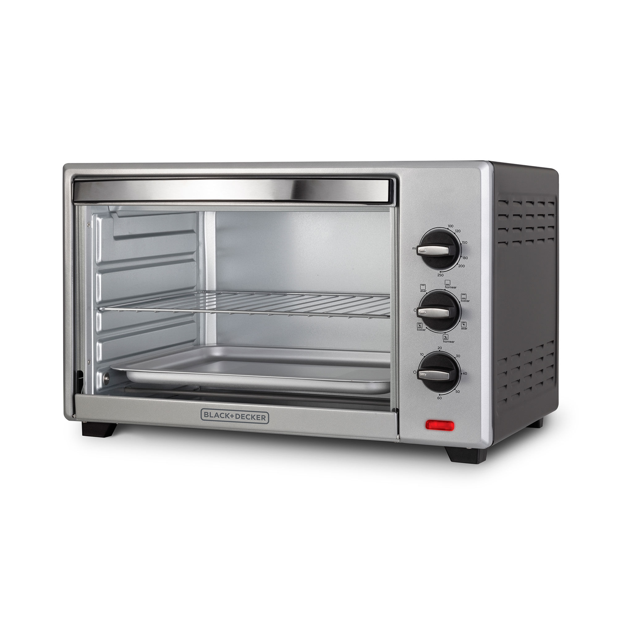 Horno eléctrico Black Decker 43lts TO4500 AR plateado - imagen del producto