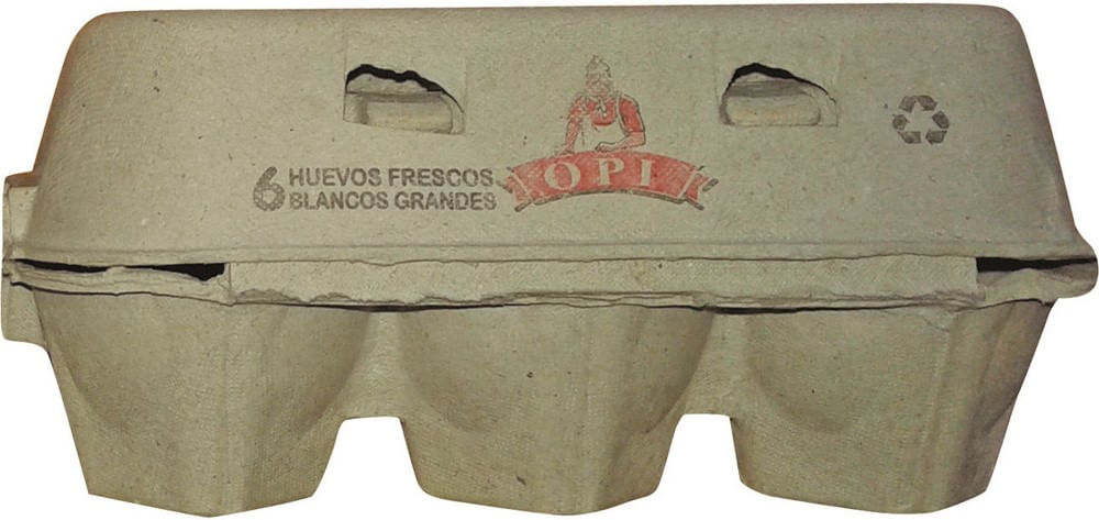 Huevo Blanco Extragrande Opi 6 Ud. - imagen del producto
