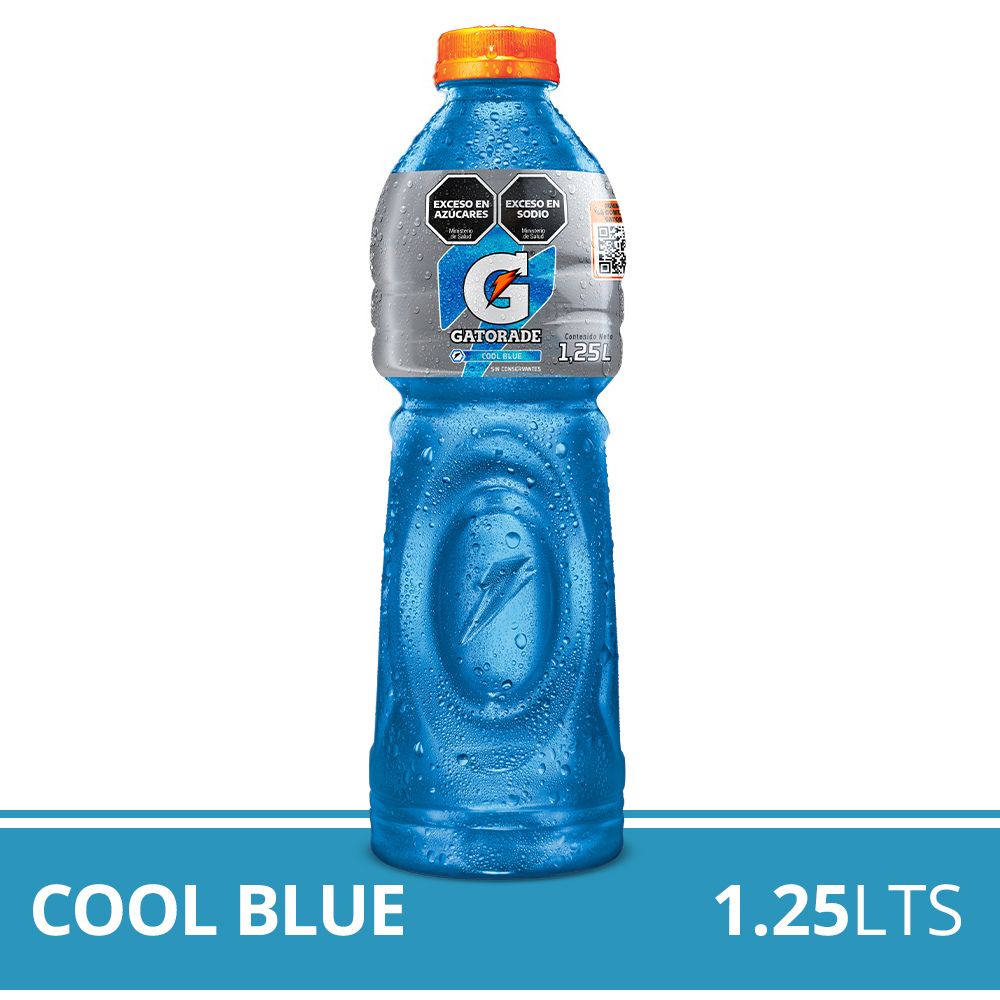 Bebida Isotónica Sabor Cool Blue 1.25 Lts Gatorade - imagen del producto