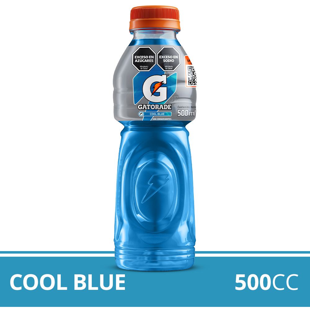 Bebida Isotónica Sabor Cool Blue 500 Ml Gatorade - imagen del producto