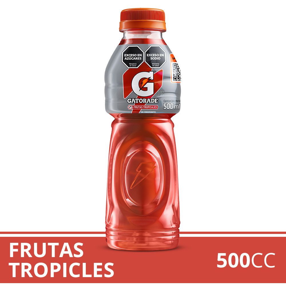Bebida isotónica Gatorade Frutas Tropicales 500 ml - imagen del producto
