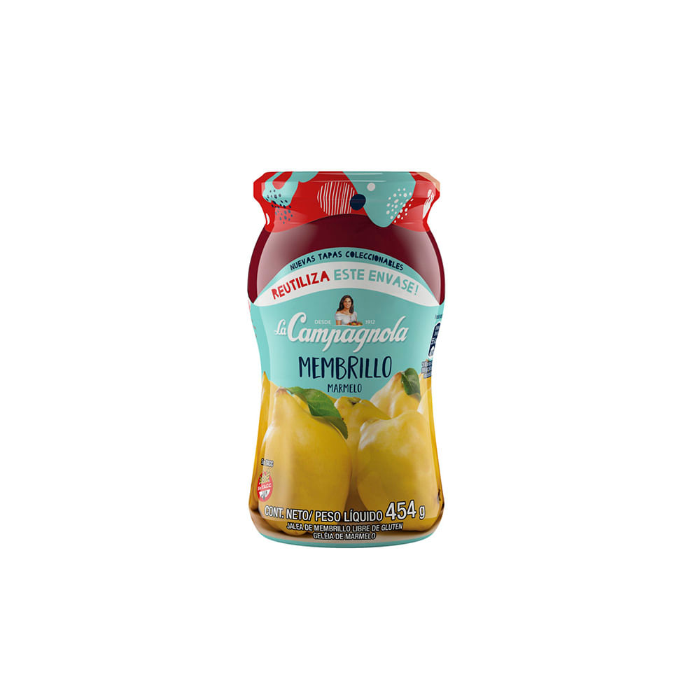 Mermelada de membrillo La Campagnola 454 g. - imagen del producto