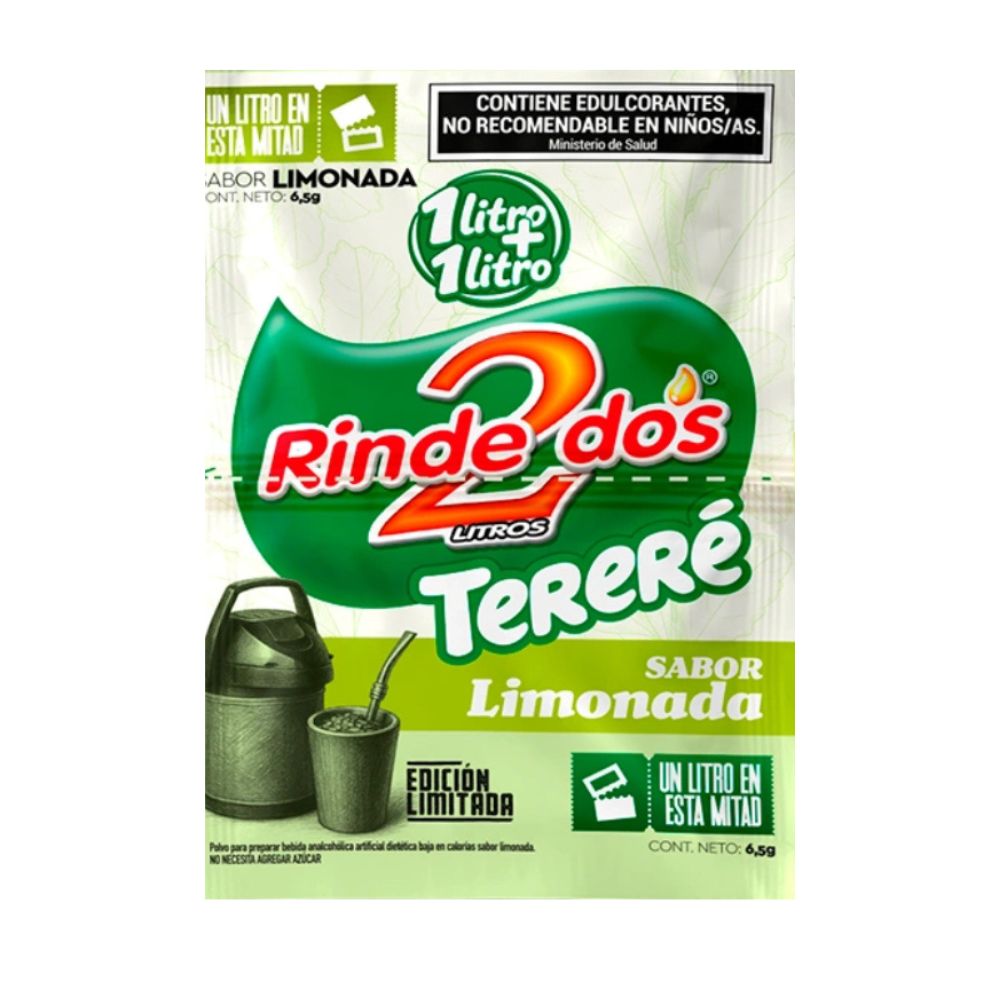 Jugo En Polvo Rinde2 Tereré Limonada 13 G - imagen del producto