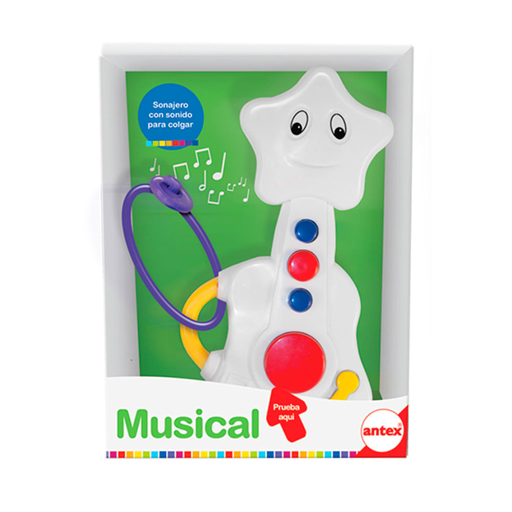 Sonajero para Colgar Musical Antex - imagen del producto