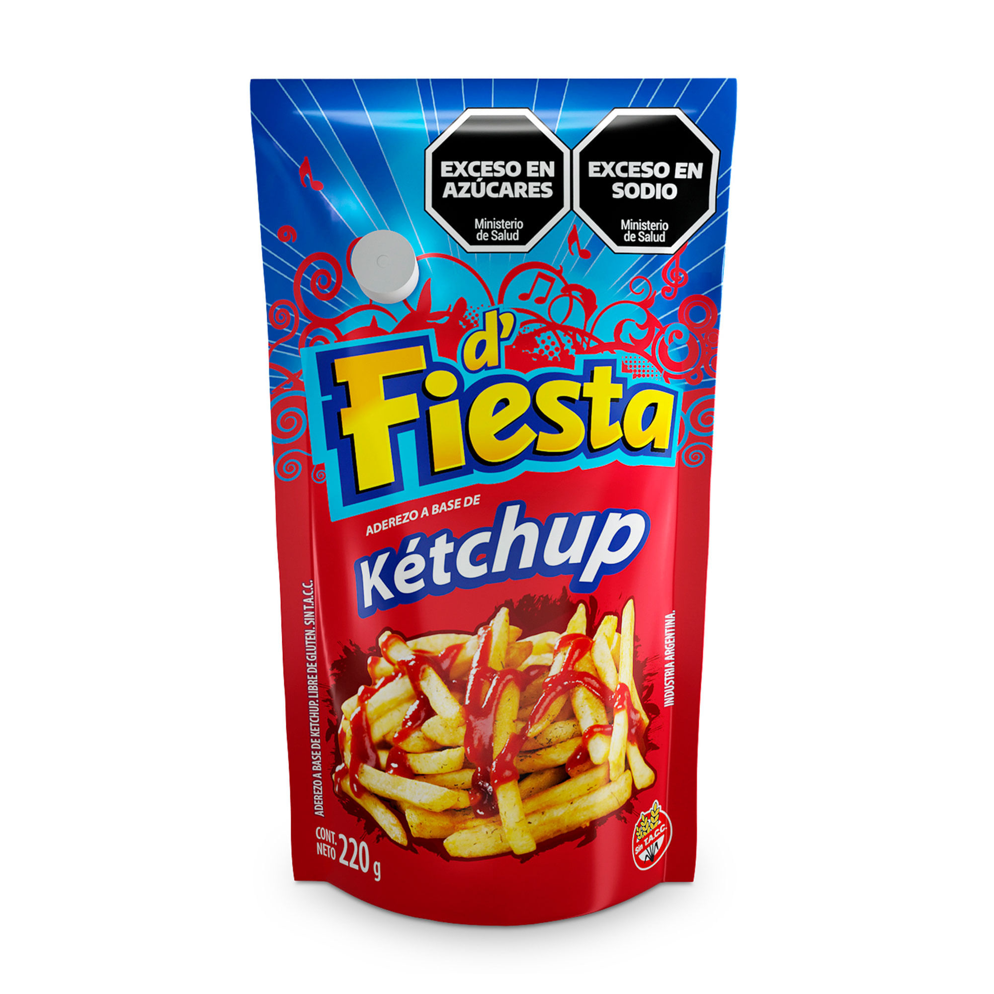 Ketchup D' Fiesta 220 g. - imagen del producto