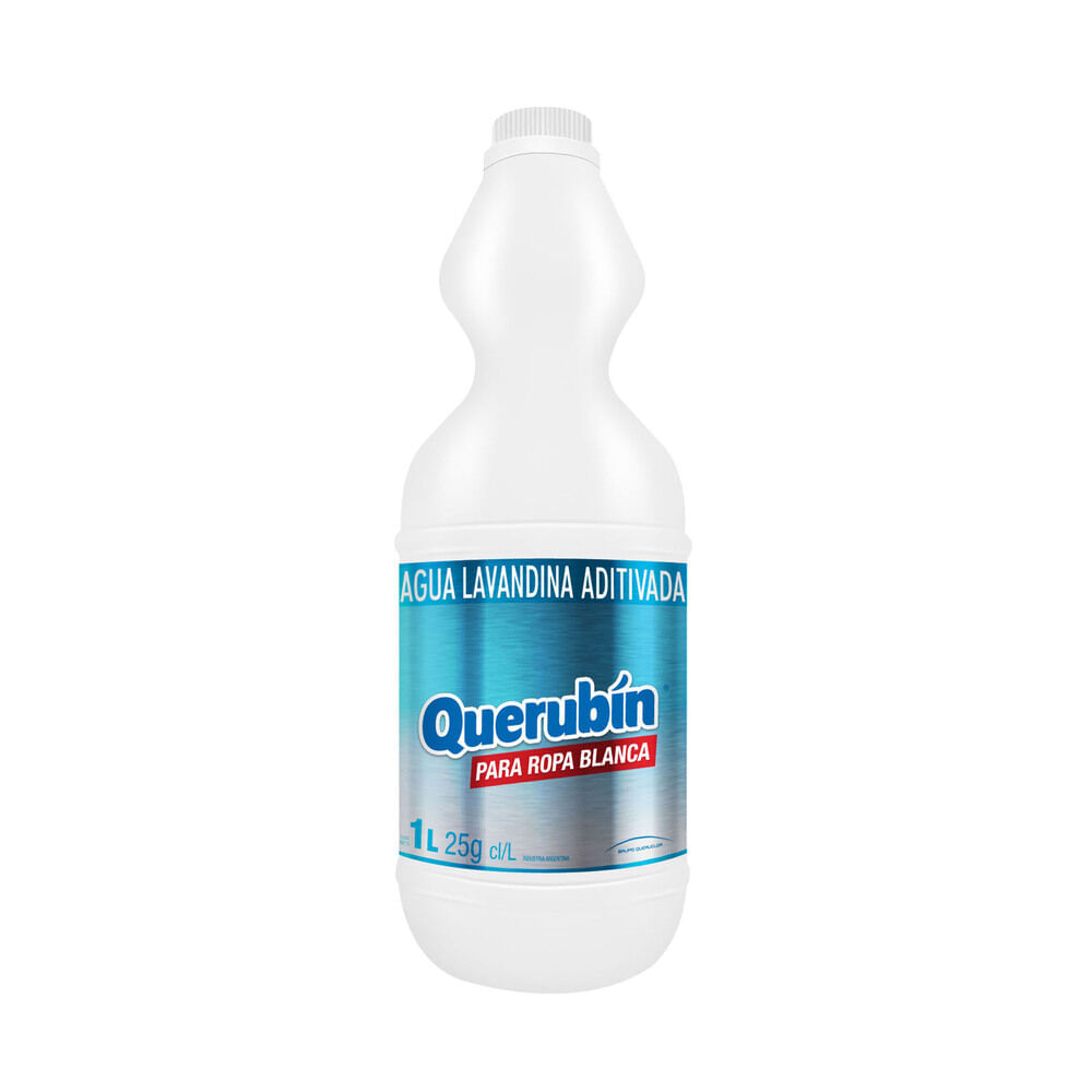 Lavandina Querubín ropa blanca aditivada 1 lt. - imagen del producto