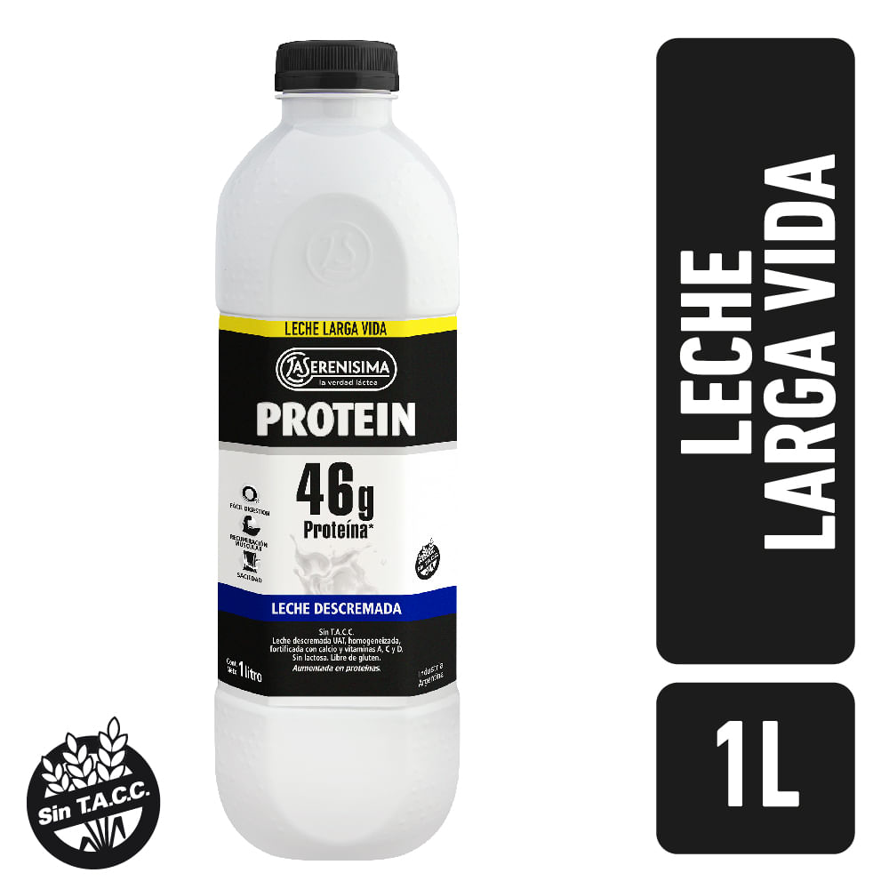 Leche Uat Proteina 1 Lts La Serenísima - imagen del producto