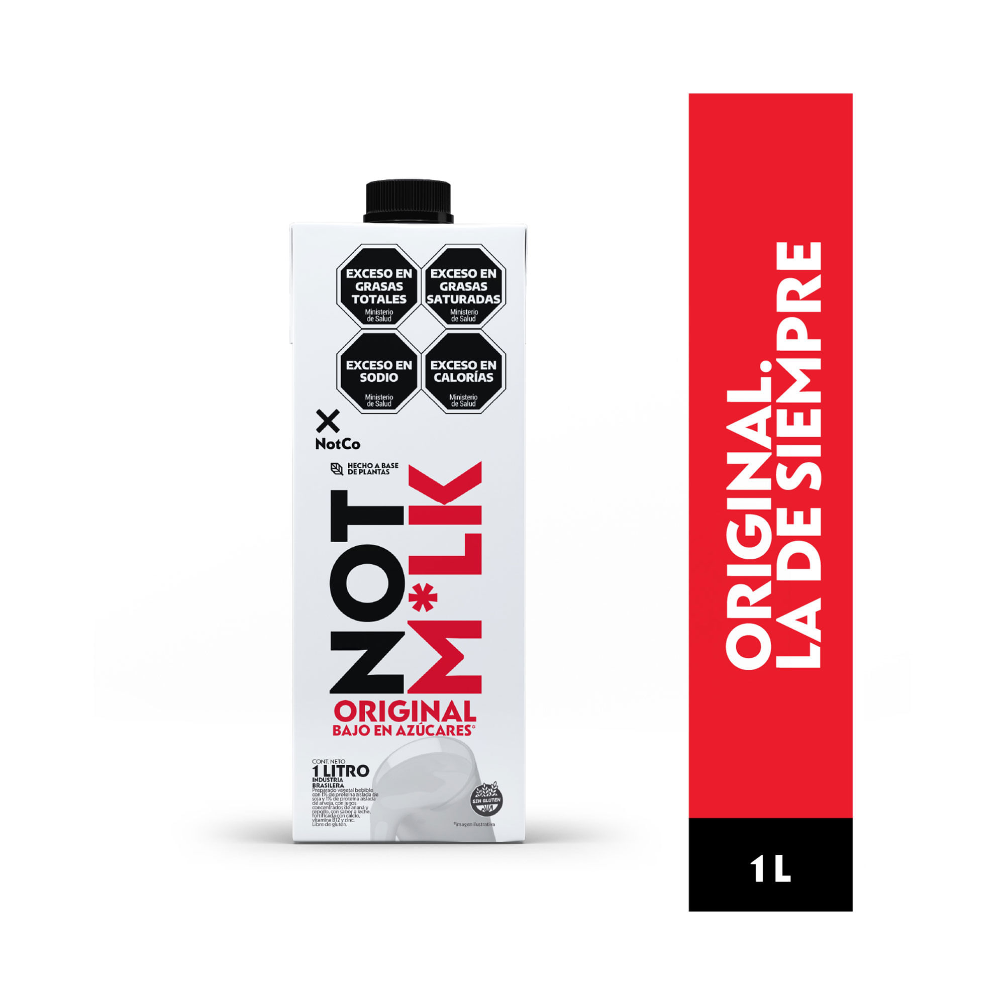 Leche plant based Not Milk original tetra 1lt - imagen del producto