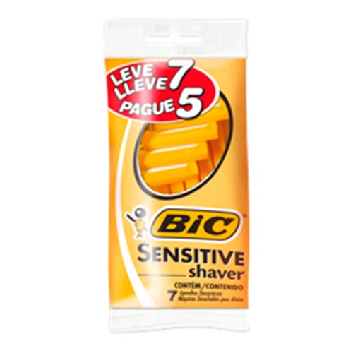 Maquina Afeitadora Bic Sensitive Shaver 5 U - imagen del producto