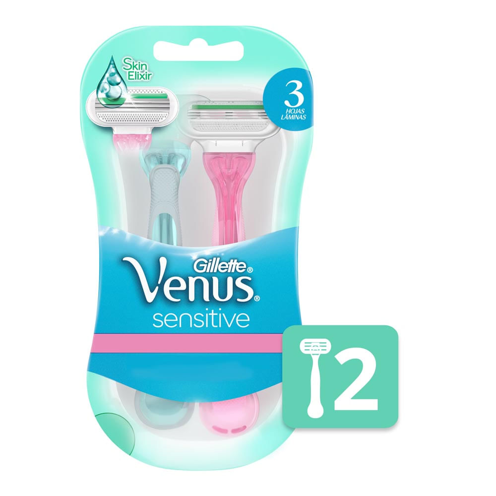 Afeitadoras Upgrade Sensitive Venus 2 Ud. - imagen del producto