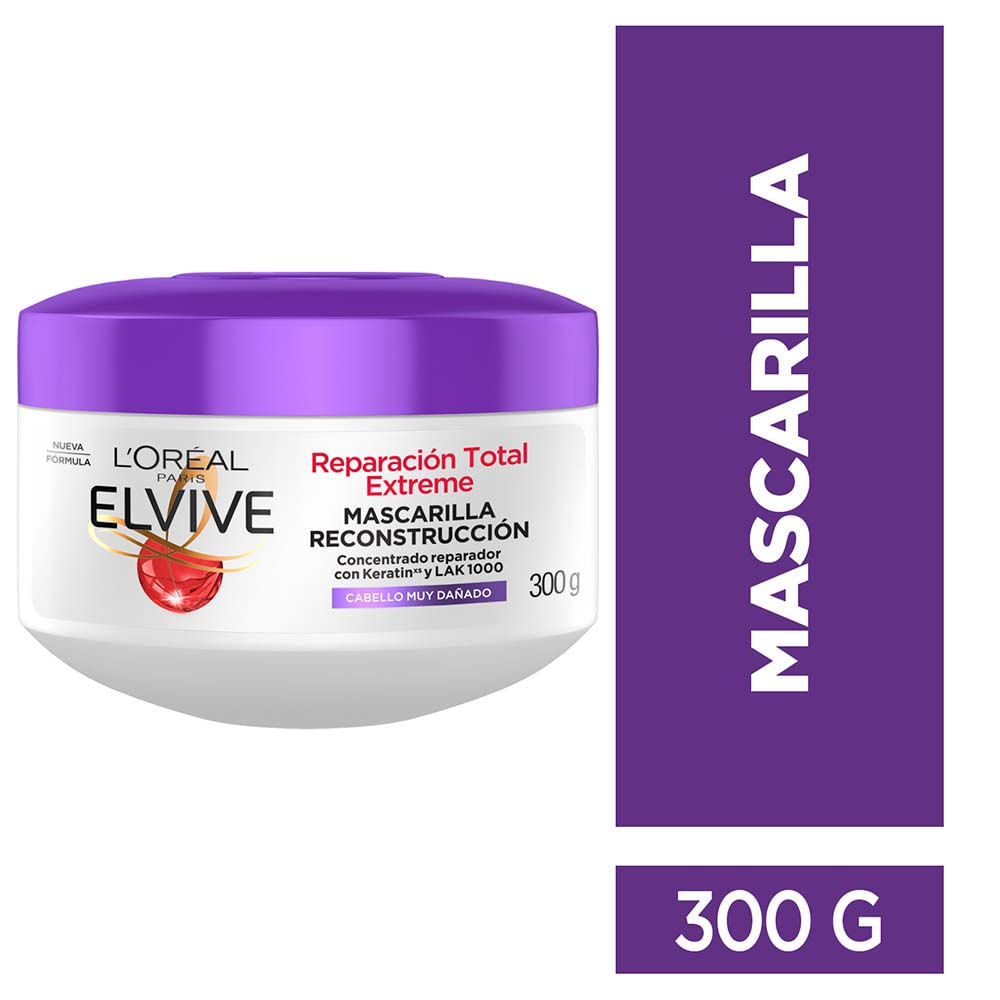 Mascarilla Reparación Total Extreme 300 Grs Elvive - imagen del producto