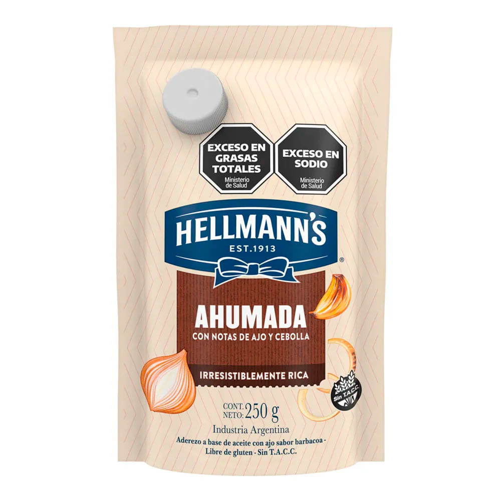 Mayonesa Sabor Ahumado Hellmans 250 Gr. - imagen del producto