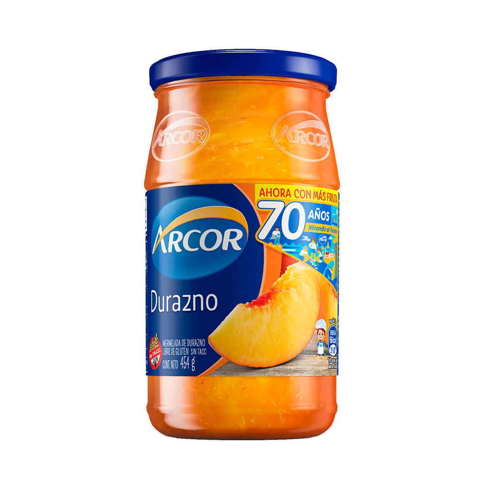Mermelada Arcor Durazno X454g - imagen del producto
