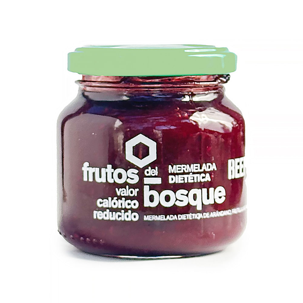 Mermelada Light Sabor Frutos del Bosque 240 Grs Beepure - imagen del producto
