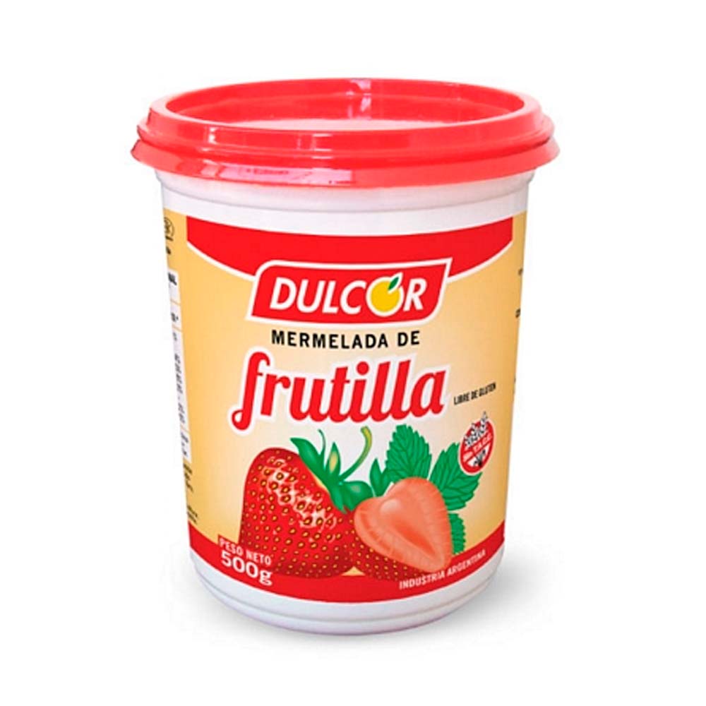 Mermelada Sabor Frutilla 500 Grs Dulcor - imagen del producto