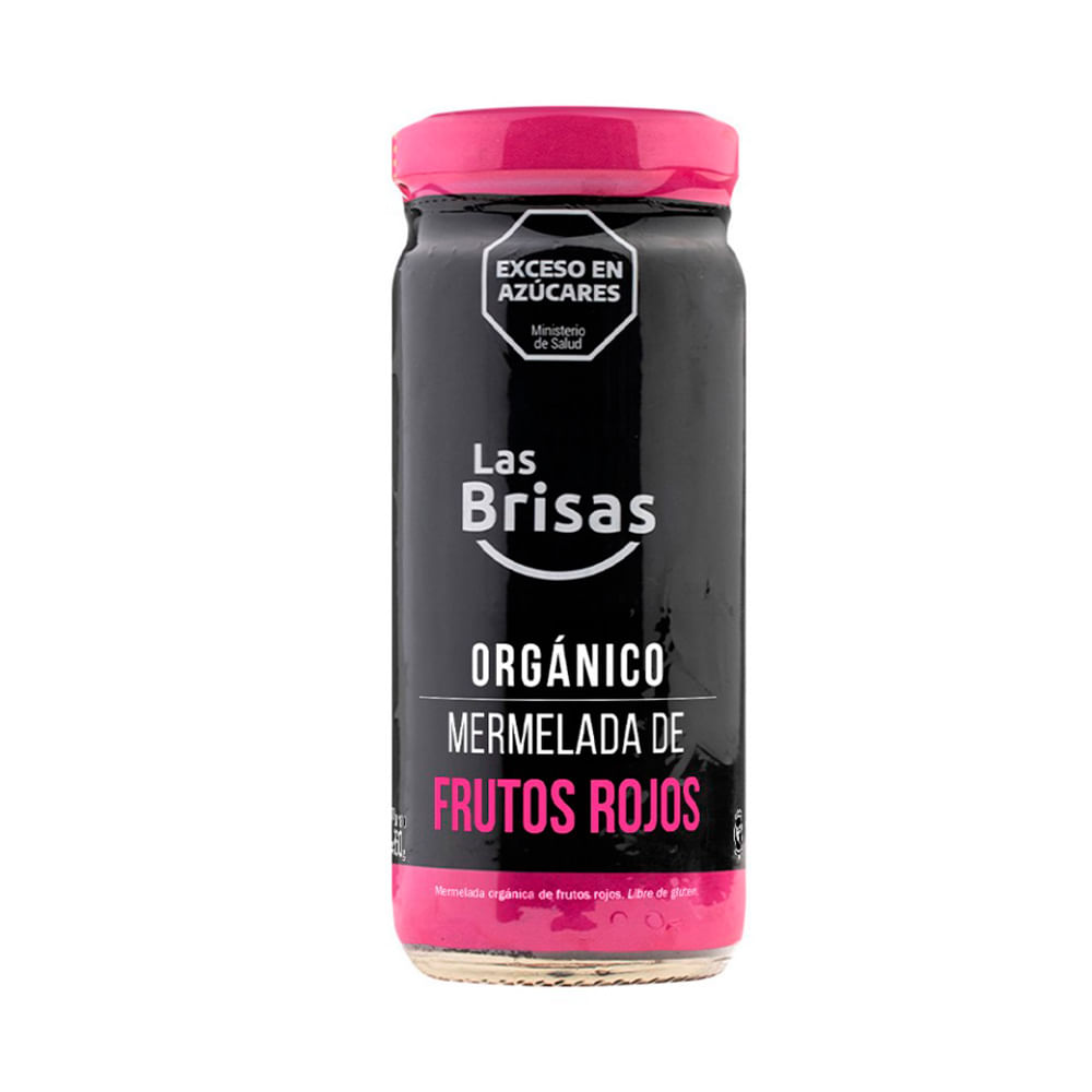 Mermelada Orgánico Sabor Frutos Rojos 260 Grs Las Brisas - imagen del producto