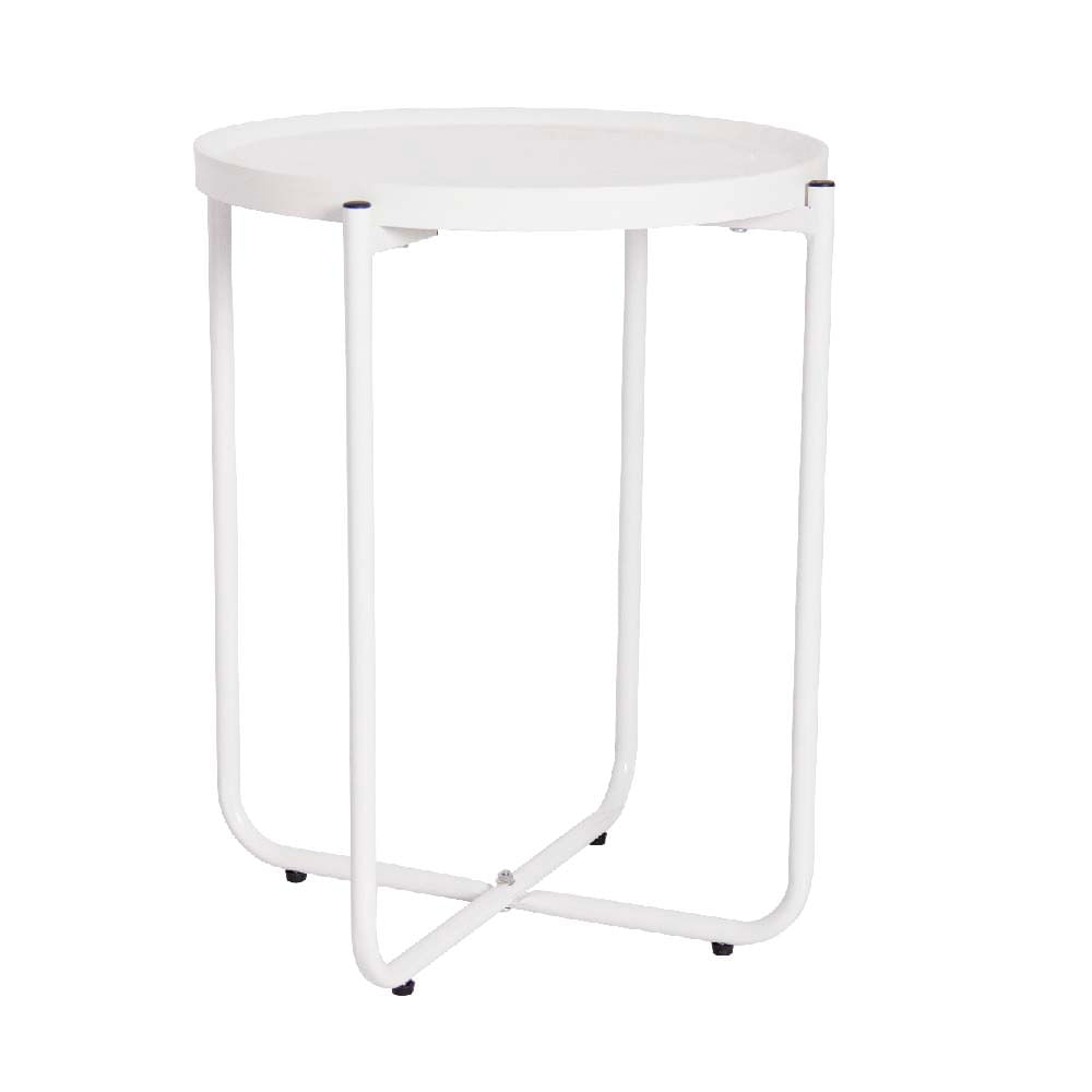 Mesa Ratona Redonda Blanco - imagen del producto