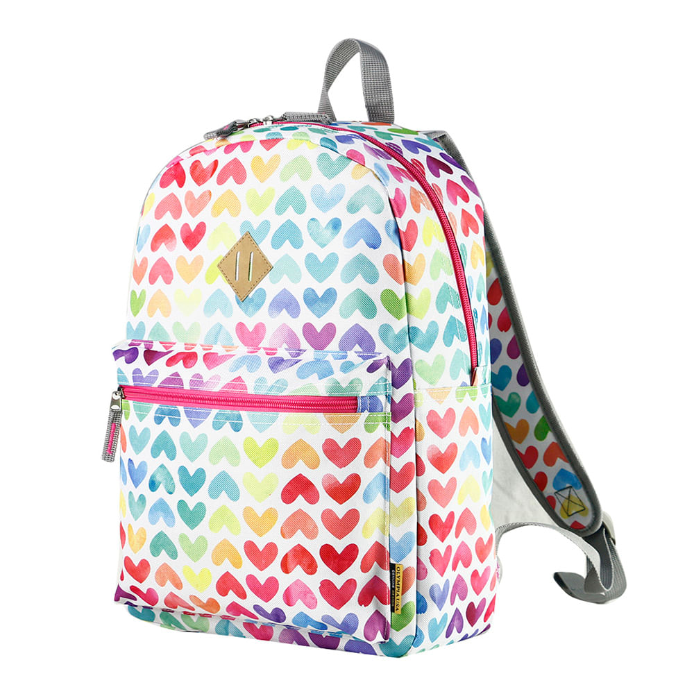 Mochila Estampado Corazón 40cm - imagen del producto