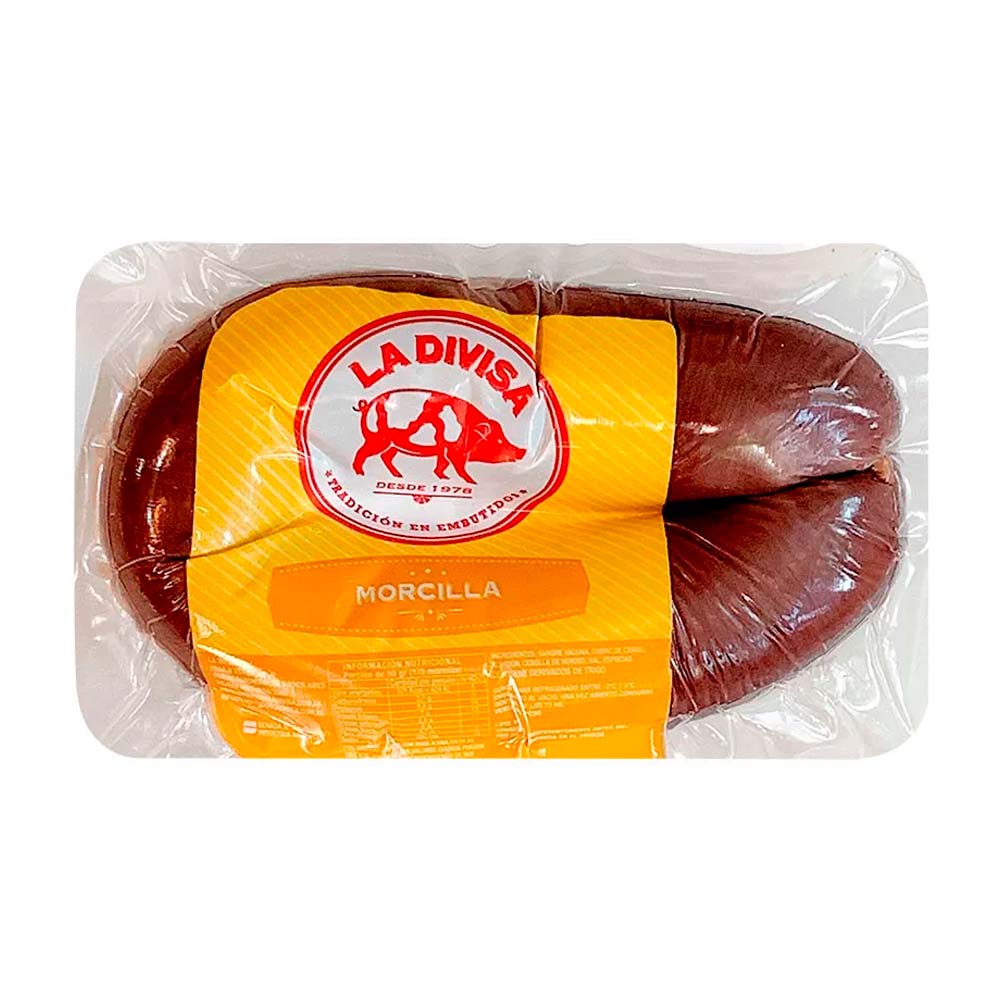 Morcilla de Cerdo Rosca 400 Grs La Divisa - imagen del producto