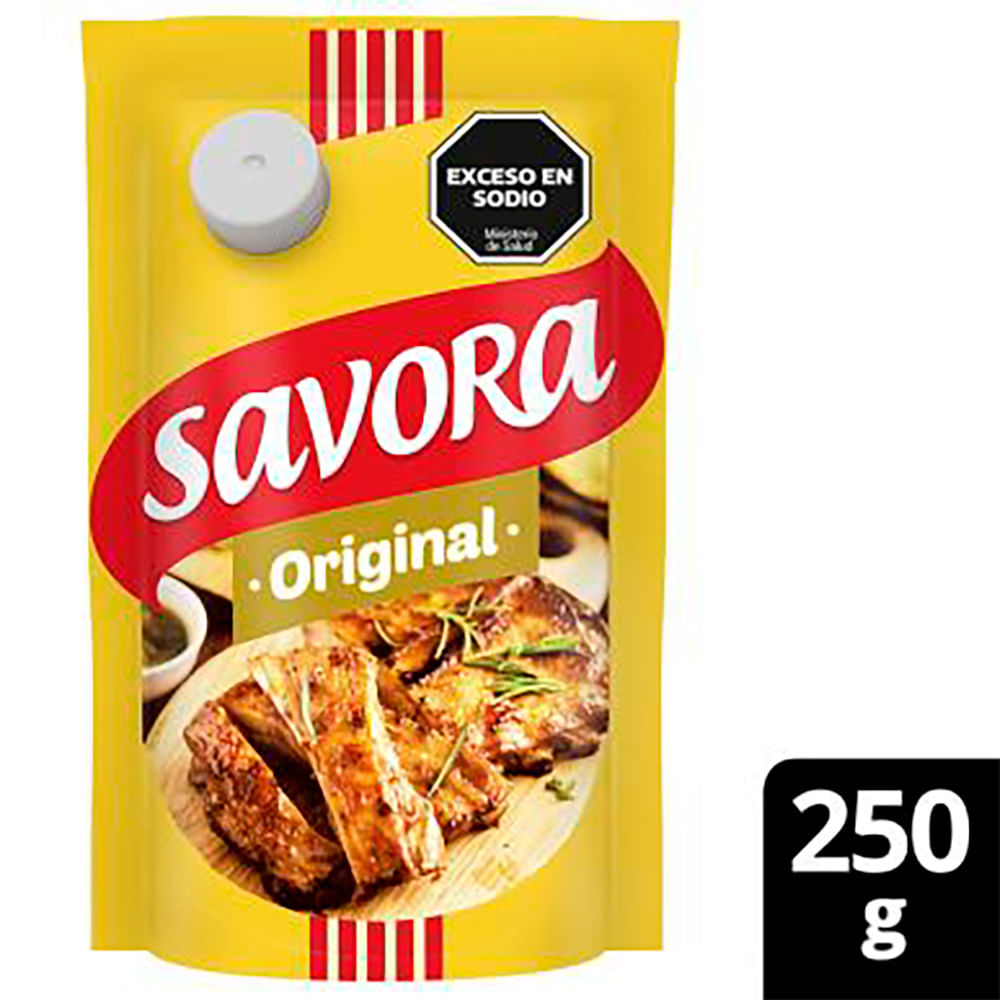Mostaza Sabor Original 250 Grs Savora - imagen del producto