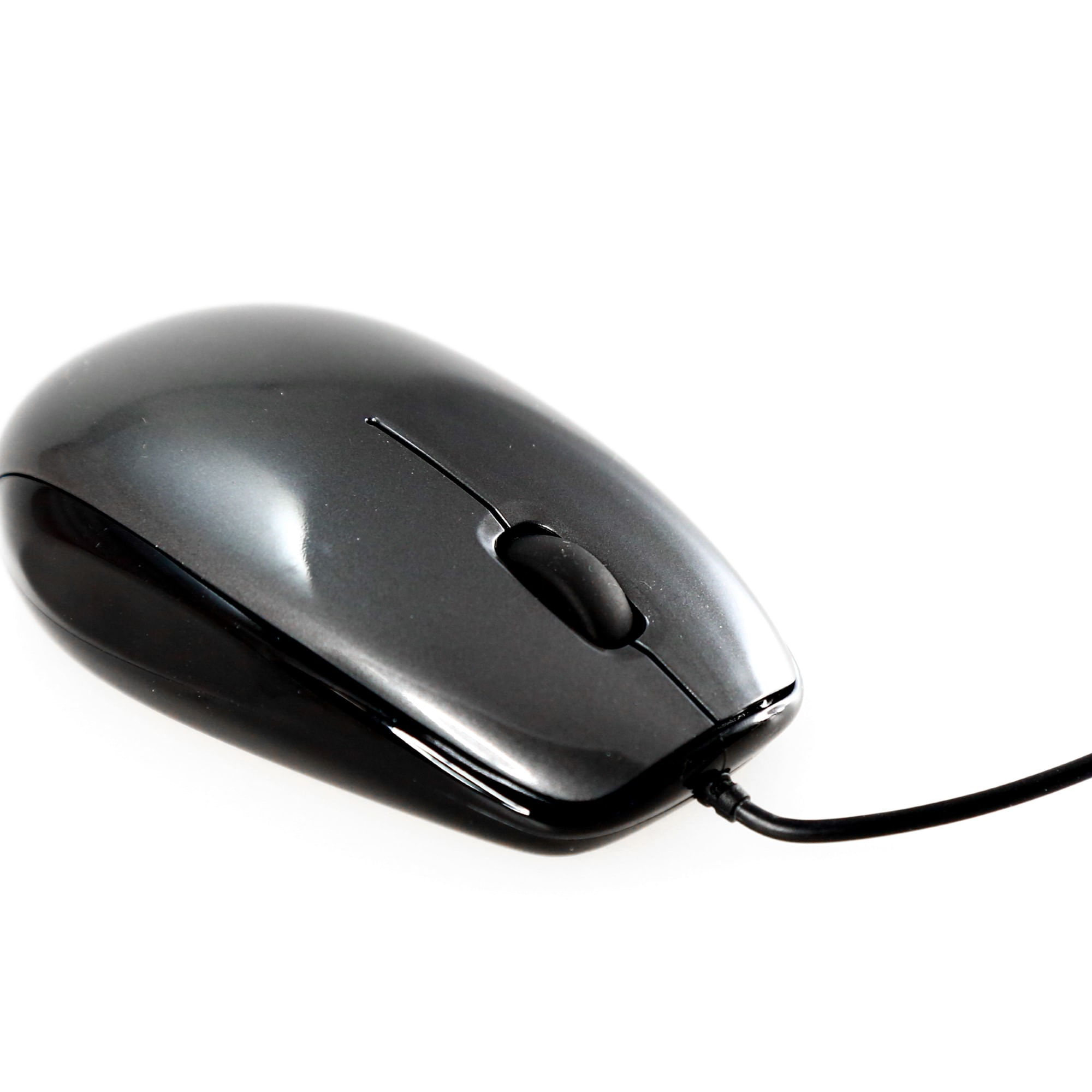 Mouse con cable usb Poss psom05bk negro - imagen del producto