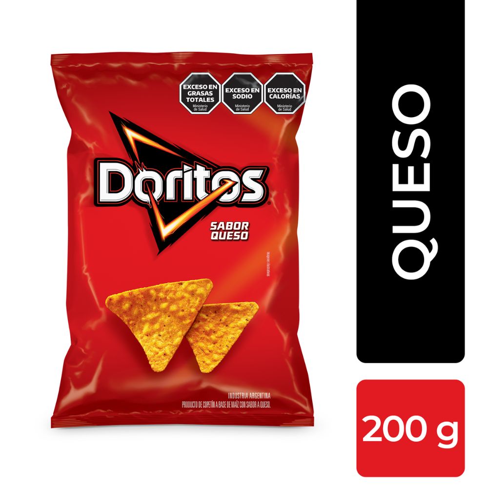 Nachos Doritos Sabor A Queso 200 G - imagen del producto