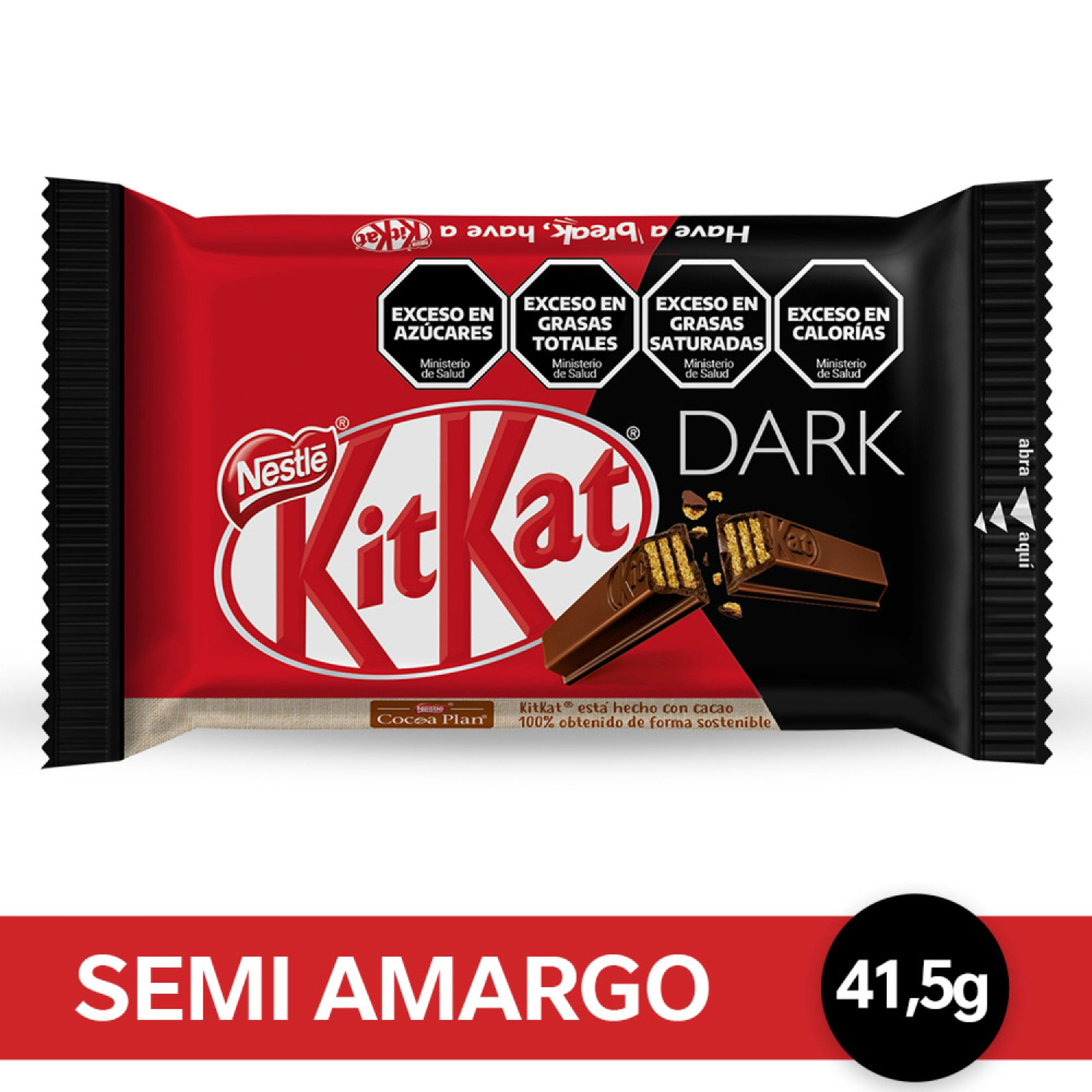 Oblea Dark 4 Fingers 41,5 Grs Kitkat® - imagen del producto