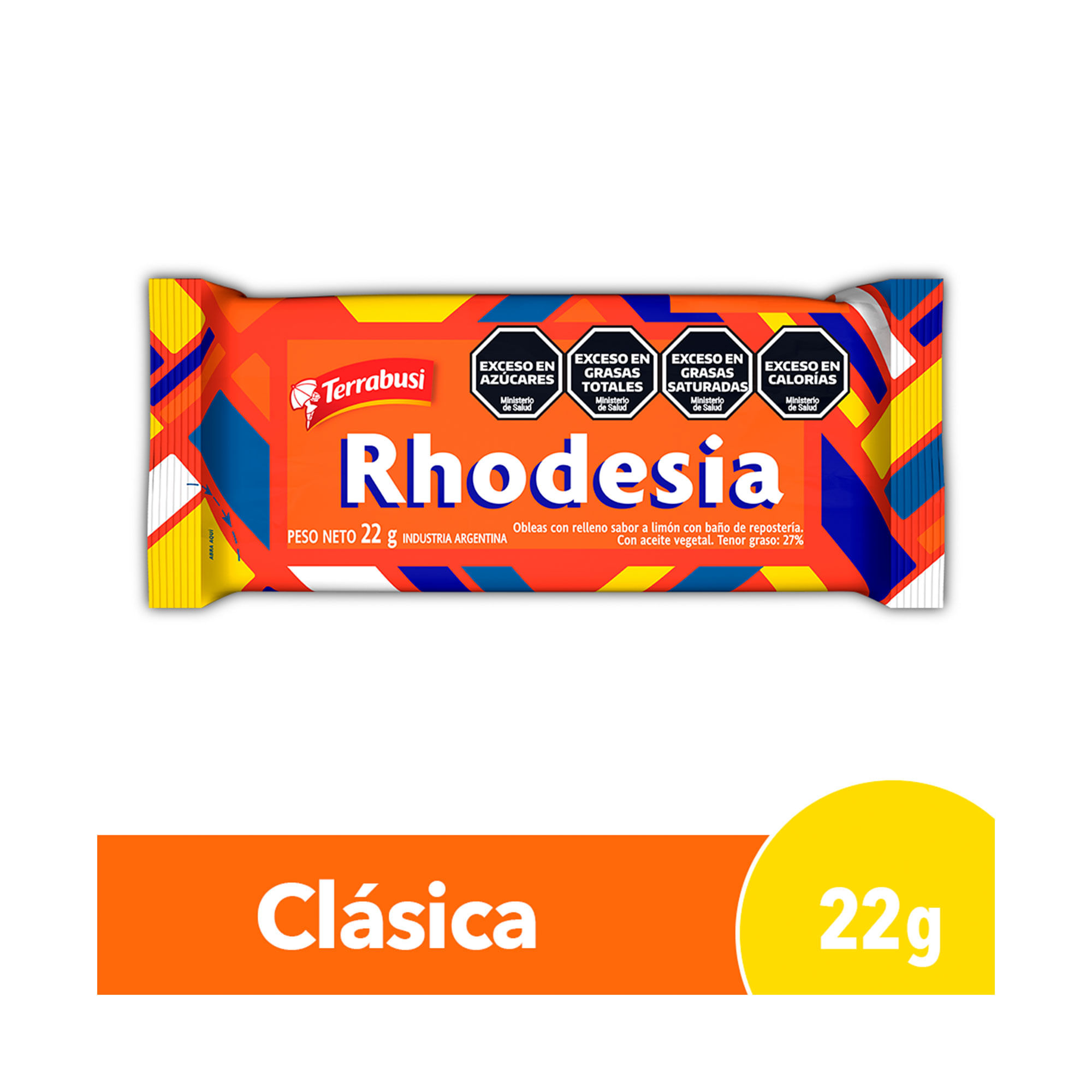 Oblea Bañada Rhodesia 22 G - imagen del producto