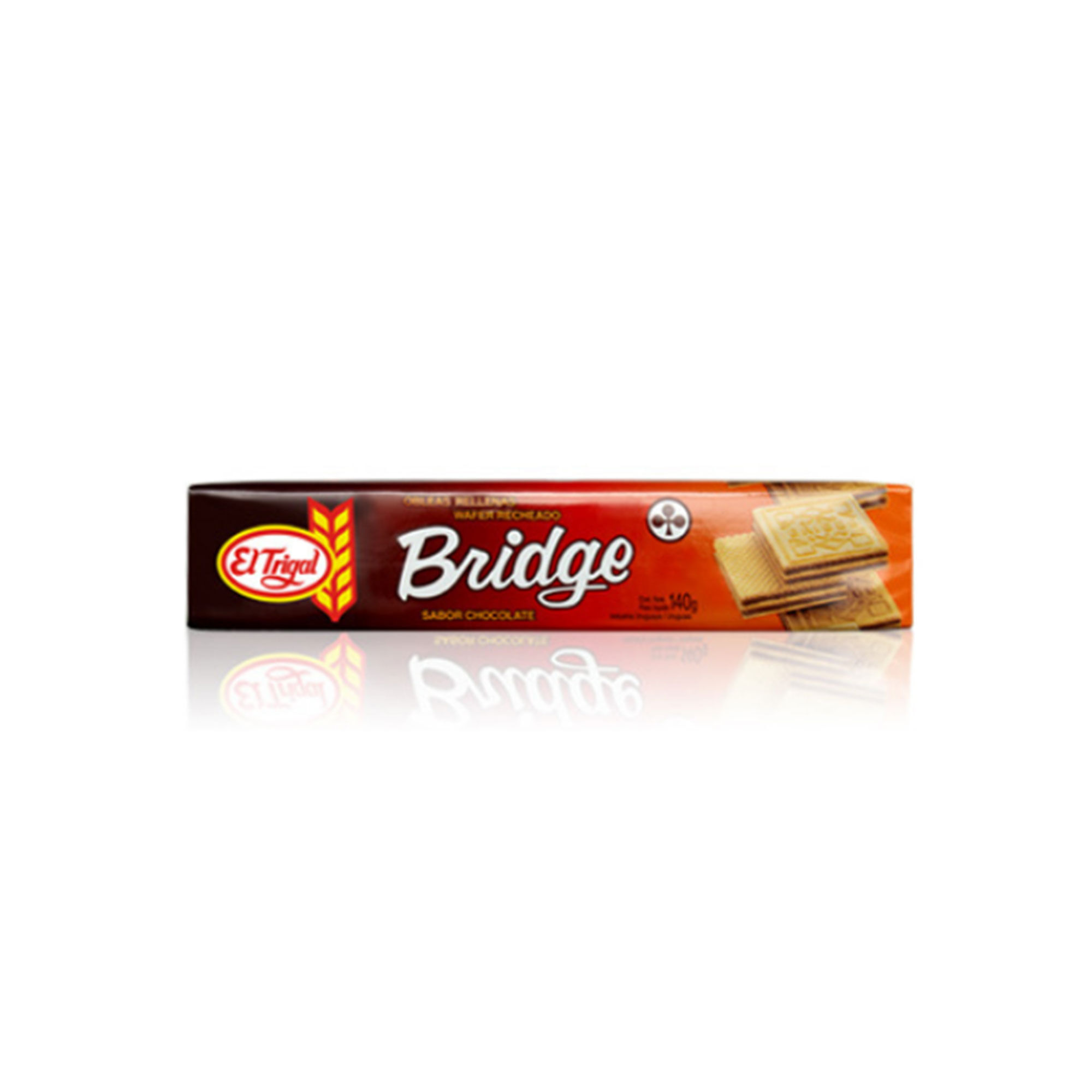 Obleas Sabor Chocolate 140 Grs Bridge - imagen del producto