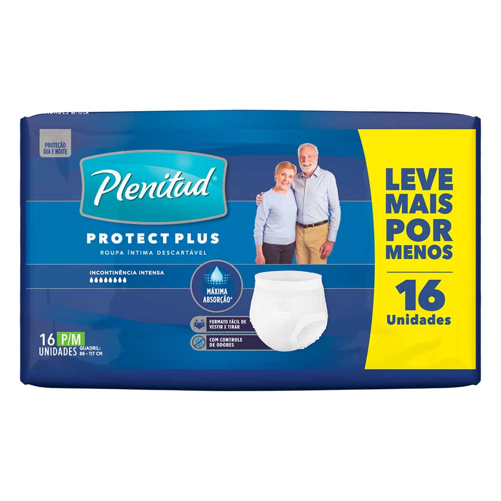 Pañales Para Adulto Plenitud Active Plus Talle M 16 U - imagen del producto