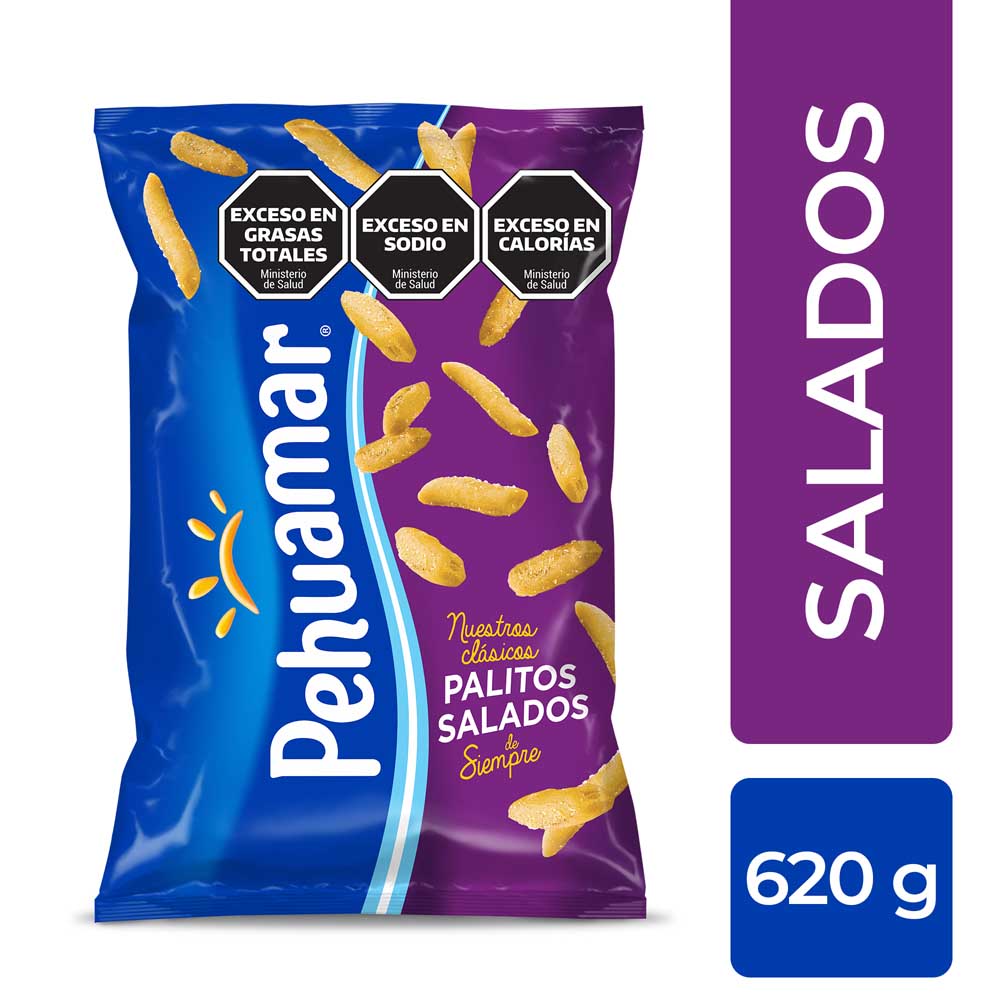 Palitos Pehuamar Salados 620 G - imagen del producto