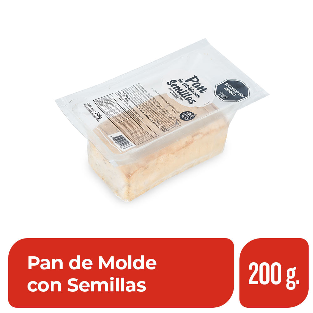 Pan Molde Semillas Sin Tacc 200 Gr. - imagen del producto