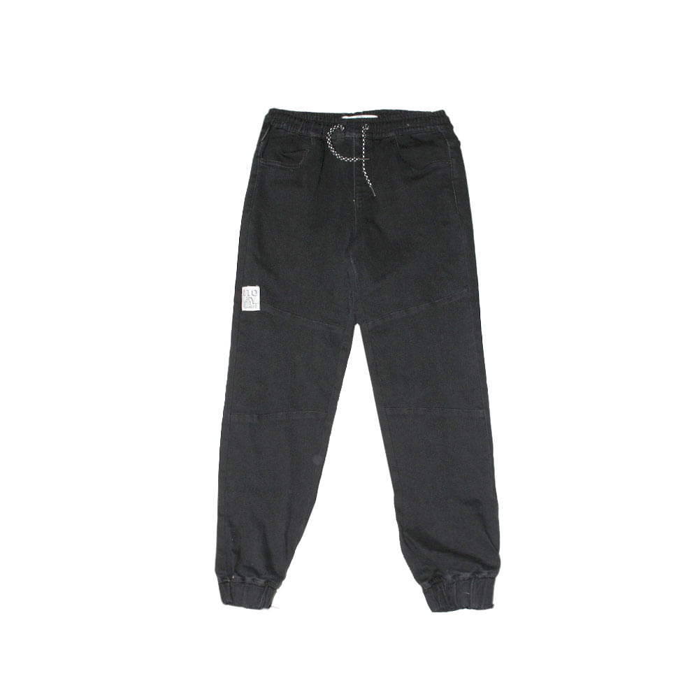 Pantalon Niño Jr Jogger Negro Talle 12 A 16 Urb - imagen del producto