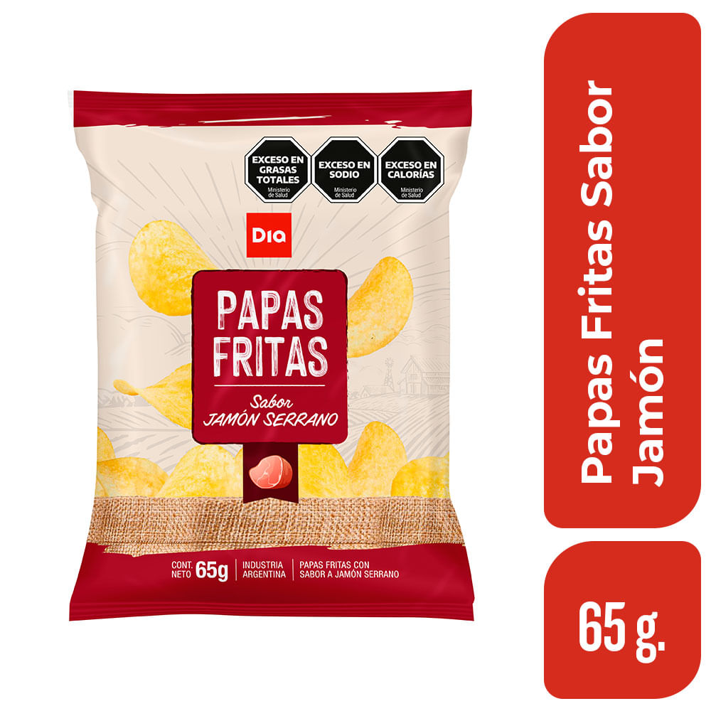 Papas Fritas Jamon Serrano Dia 65 Gr. - imagen del producto