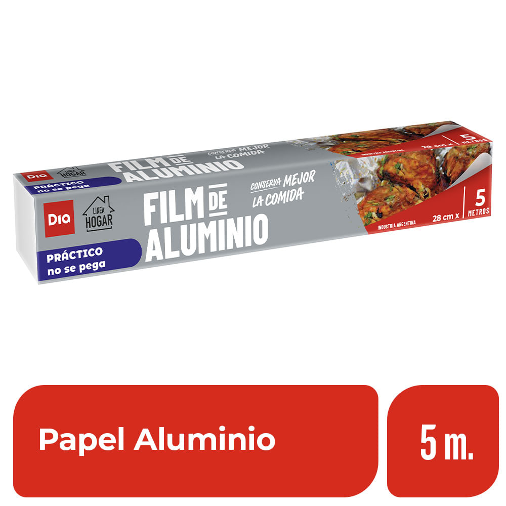 Papel Aluminio Dia 5 Mt. - imagen del producto