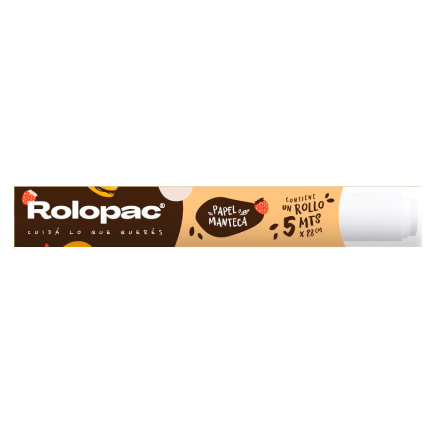 Papel manteca Rolopac x 5 mts - imagen del producto