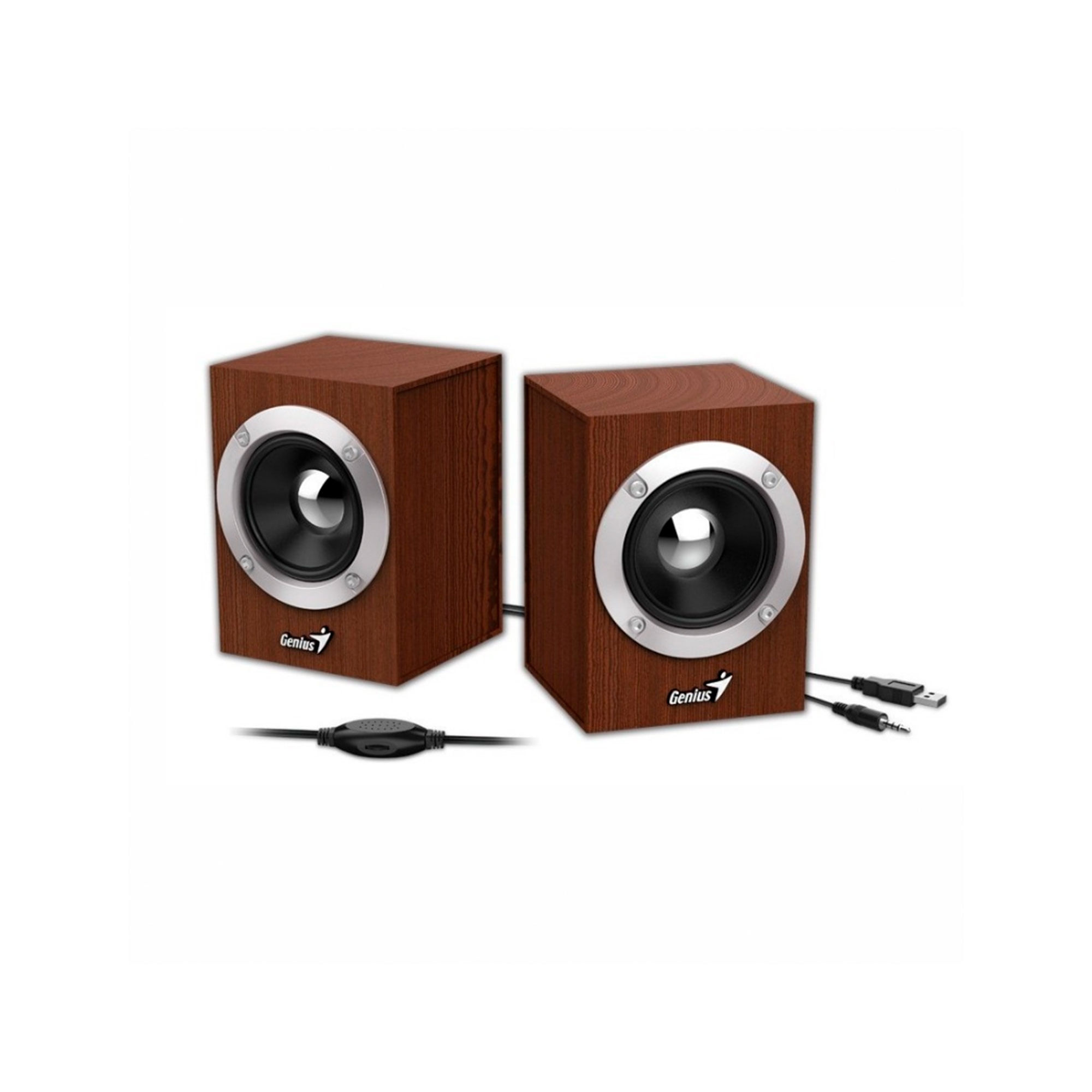 Parlante Genius sp hf280 6w usb wood - imagen del producto